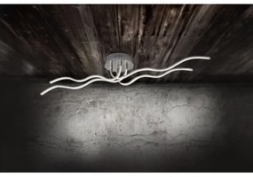 JUST LIGHT. 15126-55 - LED Felületre szerelhető csillár WAVE LED/29,4W/230V króm