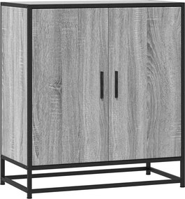 vidaXL szürke sonoma színű szerelt fa tálalószekrény 68 x 35 x 76 cm