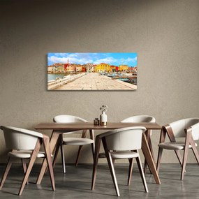Kép - Poreč régi isztriai városa, Horvátország (120x50 cm)