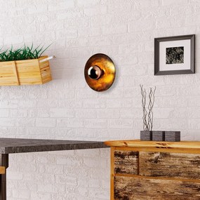 Bronzszínű fali lámpa ø 28 cm Kurt – Opviq lights