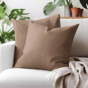 Goldea díszpárnahuzat marbella - mokka 50 x 50 cm