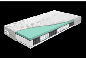 Kemény-közepes keménységű kétoldalas rugós matrac 120x200 cm Standard Pocket – BENAB