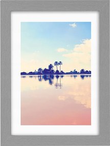 Képkeret 13x18 Stílus szürke fa szerkezet