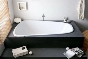 Hoesch SingleBath ovális fürdőkád 180x114 cm ovális fehér 3688.010