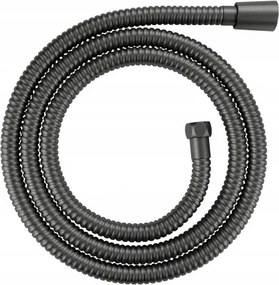 Zuhanytömlő Grafit 150 CM Sárgaréz Csavarodásgátló