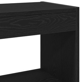Fekete Tölgy Könyvespolc - 80x30x72 cm