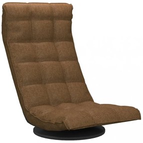 barna szövet forgó matracszék