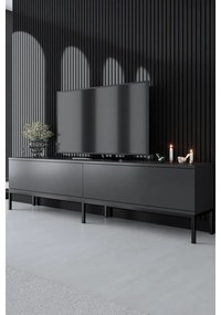 TV szekrény Lord - Anthracite, Black
