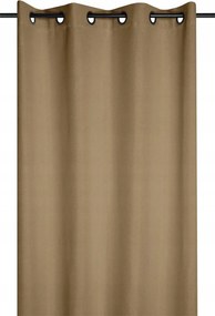 Készfüggöny Portland 140x260 camel 100% sötétítő blackout Glamour
