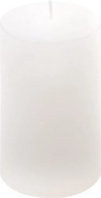 Rusztikus gyertya készlet 11,5 cm Ø 6,8 cm 12 db fehér