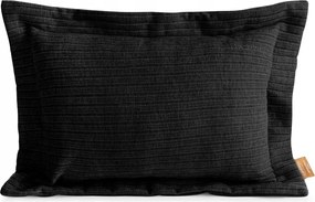 Dekoratív párnahuzat ELEGANT2 40x60 Eva Minge Eurofirany fekete zsenília