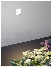 Nova Luce kültéri beépíthető lámpa, fehér, 3000K melegfehér, beépített LED, 1x1W, 60 lm, 8058001