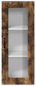 Fali konyhaszekrény Füstölt tölgy 40 x 31 x 100 cm Faanyag