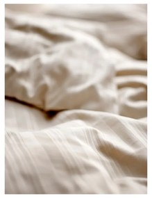 Bézs egyszemélyes damaszt ágyneműhuzat 140x200 cm Noble – Södahl