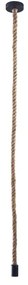 Csillár zsinóron ROPE 1xE27/12W/230V