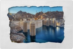 Poszterek 90x60 Gát Tájkép