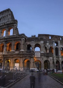 Poszter 20,5x28,4cm Híres római Colosseum 7, Assaf Frank