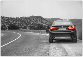 Fotótapéta 152x104 Bmw fekete X6