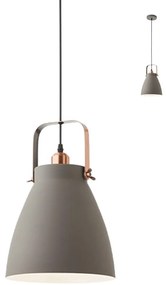 Redo 01-1275 - Csillár zsinóron ARNE 1xE27/42W/230V szürke