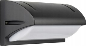 Kültéri Fali Lámpa Fekete Cserélhető Led