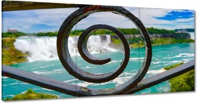 Festmények 120x60 Niagara vízesés