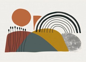 Poszter 18x13cm Napsütötte sarok