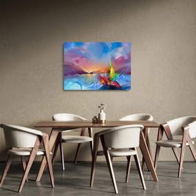 Kép - Naplemente (üvegen) (70x50 cm)