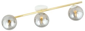 EMIBIG 1247-3 SPLENDI Glamour Mennyezeti Lámpa Fehér, Grafit, Arany E14 IP20