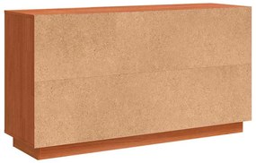Széf Barna 111 x 34 x 60 cm Tömör fenyőfa