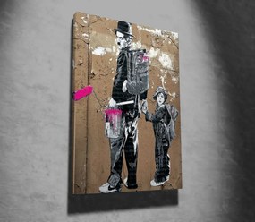 WY57 Banksy vászonkép, 50 x 70 cm