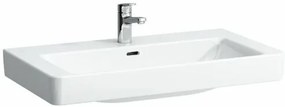 Laufen Pro S mosdó bútorba 85x46 cm fehér színben fényes felülettel középső nyílással 1396.5.000.104.1
