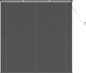 vidaXL Zsaluzia Állítható Ezüst Szürke 150 x 130 cm PVC