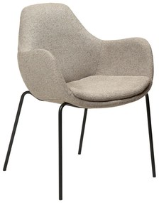 Bézs buklé fotel Zimmer – DAN-FORM Denmark