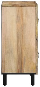 tömör mangófa tálalószekrény 60 x 33 x 75 cm