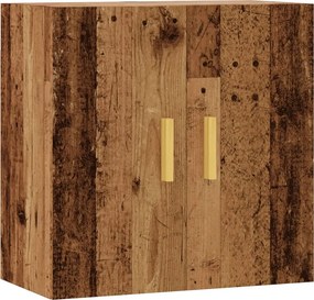 vidaXL antik fa színű szerelt fa faliszekrény 60 x 31 x 60 cm