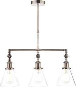 Laura Ashley Isaac 3650343-Q Függőlámpa 3x40W/E27 IP20