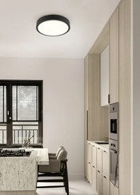 Trio - dimmelhető LED mennyezeti lámpa ISEO LED/24W/230V 3000K Ø 40 cm fekete