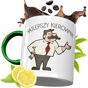 Zöld Bögre Vezetőnek Születésnapra Ajándék fényképes nyomtatással