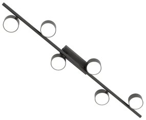 Mennyezeti lámpa BET 6xGX53/12W/230V fekete