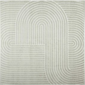 vidaXL Területszőnyegek Négyzet PALMERAS Zöld 120 x 120 cm Poliészter
