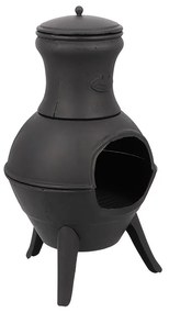 Öntöttvas teraszfűtő kályha, 70 cm