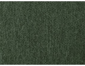 Sötétzöld kárpitozott ágyneműtartós franciaágy ágyráccsal 160x200 cm Garance – Bobochic Paris