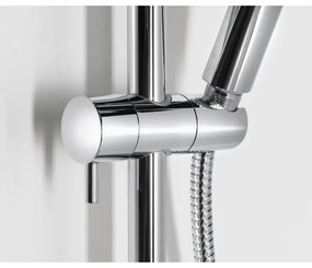 Aqualine - Zuhanyszett FARRAO csapteleppel, fényes króm