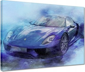 Vászonkép 40x30 Porsche sportautó