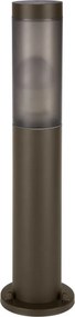 EGLO 900986 HELSINKI Modern Kültéri Állólámpa Fekete, Átlátszó, Gesztenye Színű E27, LED IP44