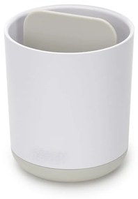 Fehér műanyag fogkefetartó pohár Duo - Joseph Joseph