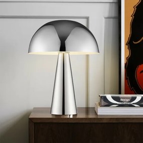 Brilliant - Asztali lámpa SIGRUN 1xE14/28W/230V fényezett króm