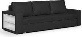 DOLAR I Háromszemélyes kinyitható kanapé Sötétszürke