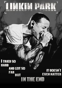 Poszter 21x30 cm Linkin Park zenekar rajongói ajándék