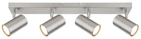 Globo 57911-4 - spotlámpa ROBBY 4xGU10/25W/230V matt króm